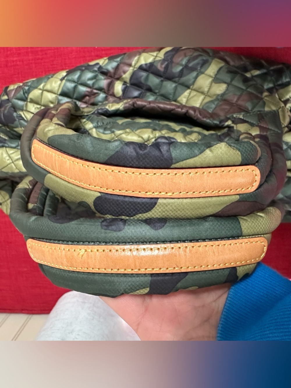 MZ WALLACE Jim Travel Bag Camo - Picture 5 of 12